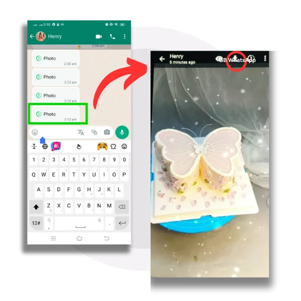 GBWhatsApp Unlimited Open for View Once Media