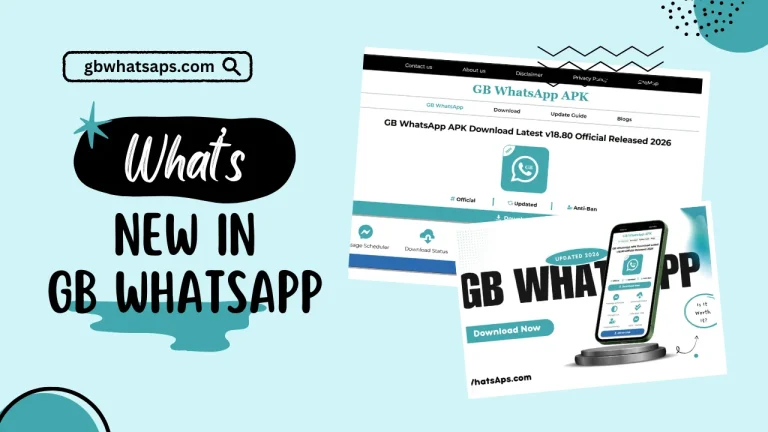 What's New in GB WhatsApp 2026 (1)